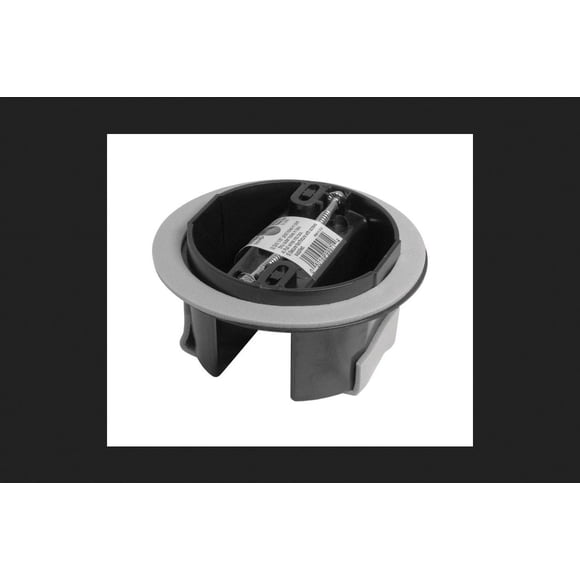 Ventilador de techo Cantex 7x13x13 cm PVC gris redondo