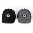 thumbnail image 4 of LED Baseball  Rechargeable Headlamp Hat Summer Breathable Adjustable Hat For Fishing Golfing Mountaineering Jogging Camping, 4 of 8
