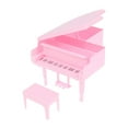 thumbnail image 3 of 1:12 Casa de muñecas en miniatura Piano Instrumento musical Modelo de juguete, Decoración de casa de muñecas, Muebles en miniatura para dormitorio, 3 of 8