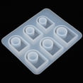 thumbnail image 4 of Silicone Ring MoldSquare Head Modern Translucent DIY Hand Made Jewelry Mould Kit, 4 of 13