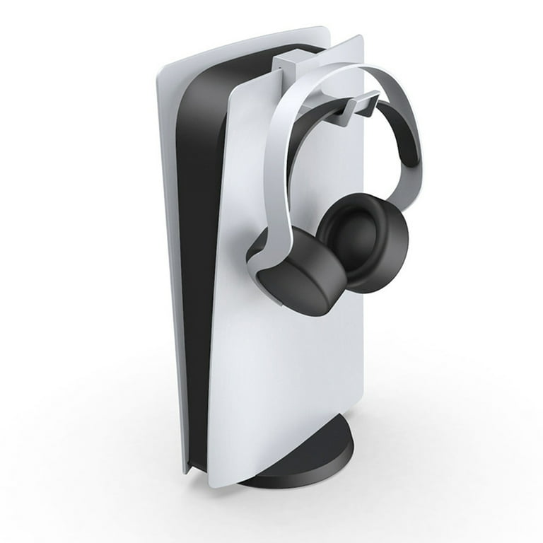Jaspee Soporte de pared para auriculares, de almacenamiento para colgador  PS5, accesorios de consola 