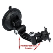 Multi-Angle Rotating Car Mount Tablet Holder Windshield J6Z Compatible With Amazon Kindle Fire HDX 8.9 HD 8.9 7 6, Kids Edition, DX, 8 10 - iPad Pro 9.7 Mini 4 10.5 3 Air 2