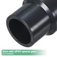 thumbnail image 4 of Uxcell 4-Pack Conector de Reducción de Tubo, Acoplamiento Reductor Recto de 1-1/4"*1", Gris, 4 of 6