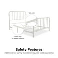 Little Seeds Monarch Hill Wren Metal Bed Full, White