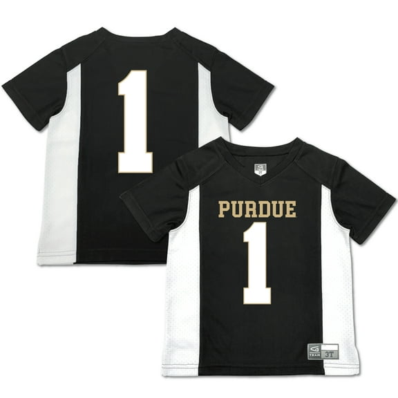 Toddler Garb #1 Black Purdue Boilermakers Football Jersey