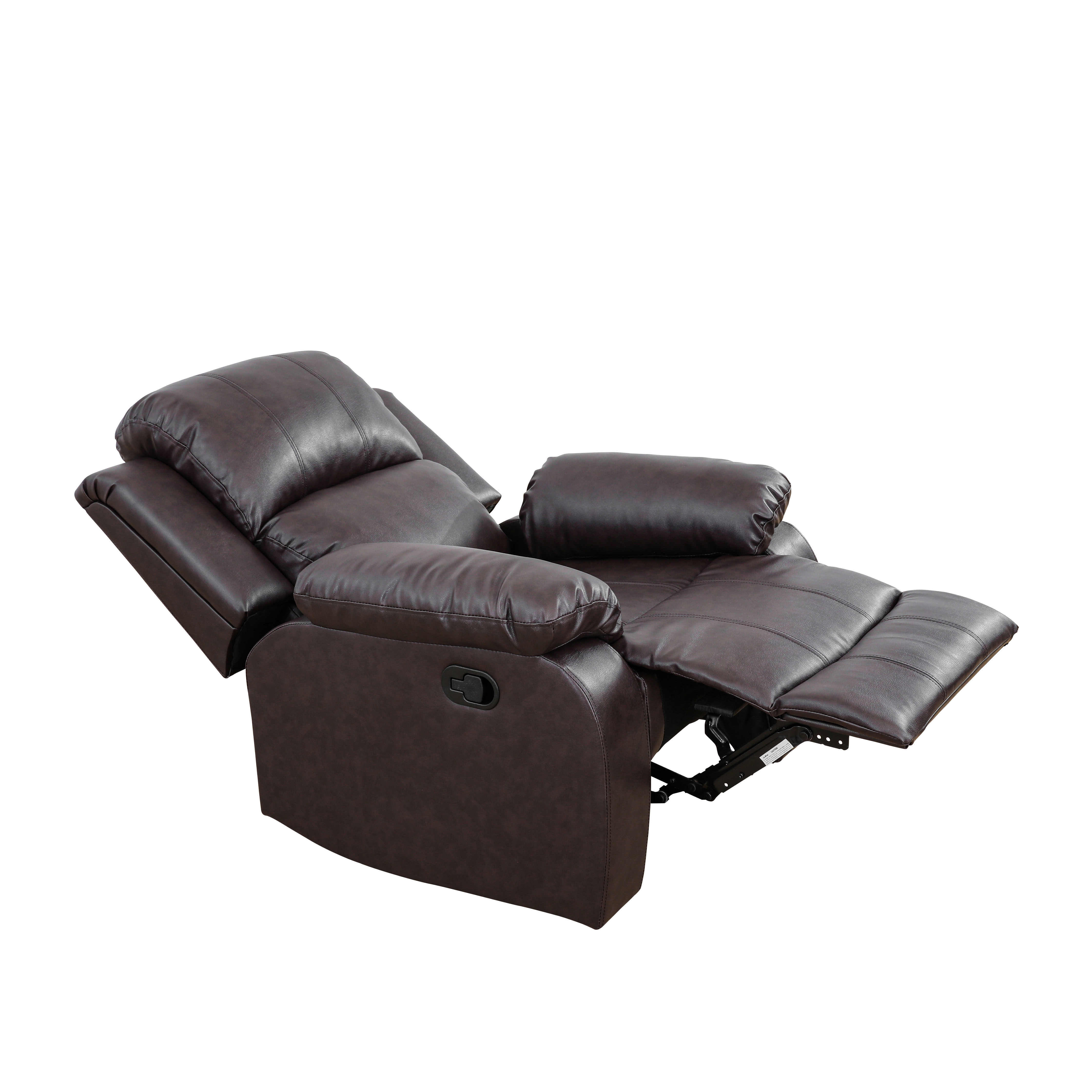 MAYEERTY Recliner Chair, Breathing Leather Recliner for Living Room Bedroom