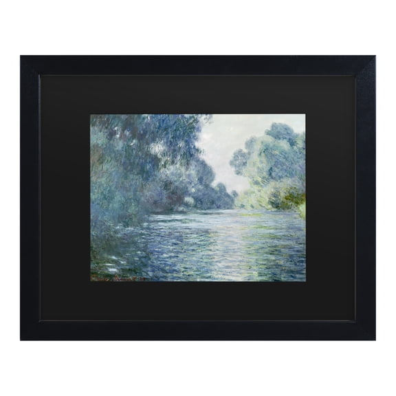 Trademark Fine Art 'Branch of the Seine near Giverny' Canvas Art by Claude Monet