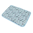 thumbnail image 4 of Manta verde de bajo voltaje, impermeable y lavable para gatos y perros, calentador de mascotas USB de grafeno de 35 x 50 cm, 4 of 8