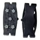 thumbnail image 3 of 2 fundas antideslizantes para zapatos de exterior de 5 garras para calzado de invierno, hielo y senderismo. Negro B, 3 of 9