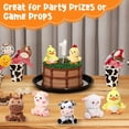 thumbnail image 5 of XC 6 Pcs Mini Plush Farm Animals Bulk 4 Inch Cute Stuffed Animals Plush Horse Cow Pig Sheep Duck Chick for Baby Shower Birthday Gift Farm Themed Party Prizes Easter Stuffers, 5 of 6