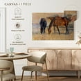 thumbnail image 5 of Elephant Stock Kentucky Morning I Wall Art - Horizontal Canvas Wall Art - Living Room Wall Decor - Animal Canvas - Brown And Blue Decor By Valtcho Tonov - 51" x 34", 5 of 8