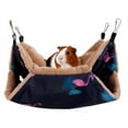 thumbnail image 4 of Pet Double‑Layer Warm Hammock Hanging Squirrel Bag Bed Cage Accessories Bedding Playing Sleeping Sugar Glider Ferret Squirrel Hamster Rat[small], 4 of 6