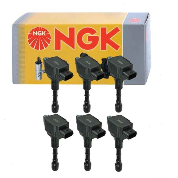 6 pc NGK Ignition Coils compatible with Infiniti G25 2.5L V6 2011-2012