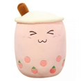 thumbnail image 1 of Stuffed Plush Bubble Tea Plush Pillow , Hugging Cushion Plush Food, 1 of 4