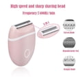 thumbnail image 2 of Afeitadora eléctrica para mujer: compacta, inalámbrica, para usar en seco y húmedo, con doble recortador para una piel suave y rápida, ideal para la línea del bikini y para viajes. BEAUTISILK (rosa), 2 of 5