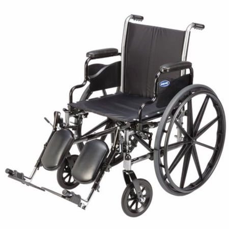 Invacare - Tracer SX5 - Manual Wheelchair - Flip-Back Desk-Length Armrest with Elevating Legrest - 18" x 16" Seat