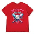 thumbnail image 4 of Baseball Drip Ice Cream Graphics T Shirt Athletic Running Gym Workout Short Sleeve Tee Tops for Men Women, 4 of 8