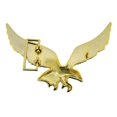 thumbnail image 2 of Golden Eagle Sharp Edges Belt Buckle Unisex Metal Fashion New Style, 2 of 2
