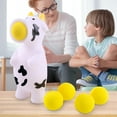 Fidget Toys Cow Ball BlasterAnimal Popper Indoor and Outdoor Toys with