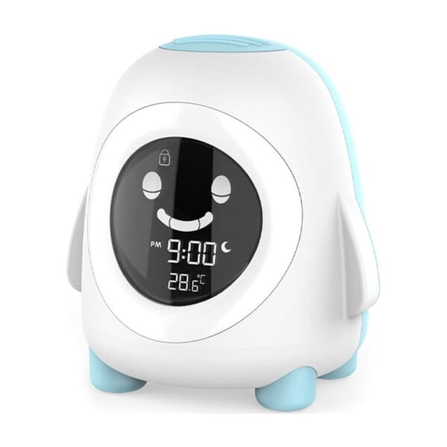 facefd Digital Alarm Clock Cartoon Animal Temperature Display Office Bedroom Desktop Bedside Training Timer Clocks Night Light
