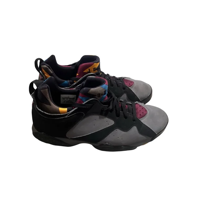 MEN’S 13- N I-K-E A i r-Jor-dan 7 Retro Low Bordeaux Gray Black, 2018| AR4422-034