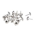 thumbnail image 2 of Uxcell 11mm Head Dia Round Thumb Push Pins Upholstery Nails Tack 35 Pack, 2 of 5