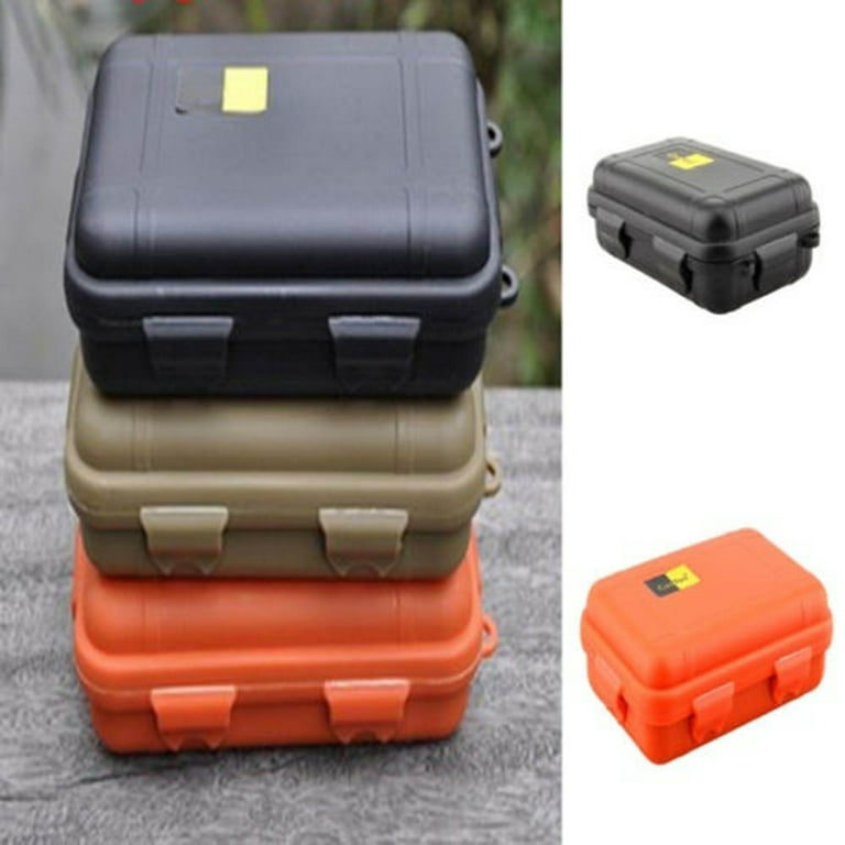 Outdoor Camping Tactical Container Shockproof Waterproof Gear Tool Storage Box, Beige