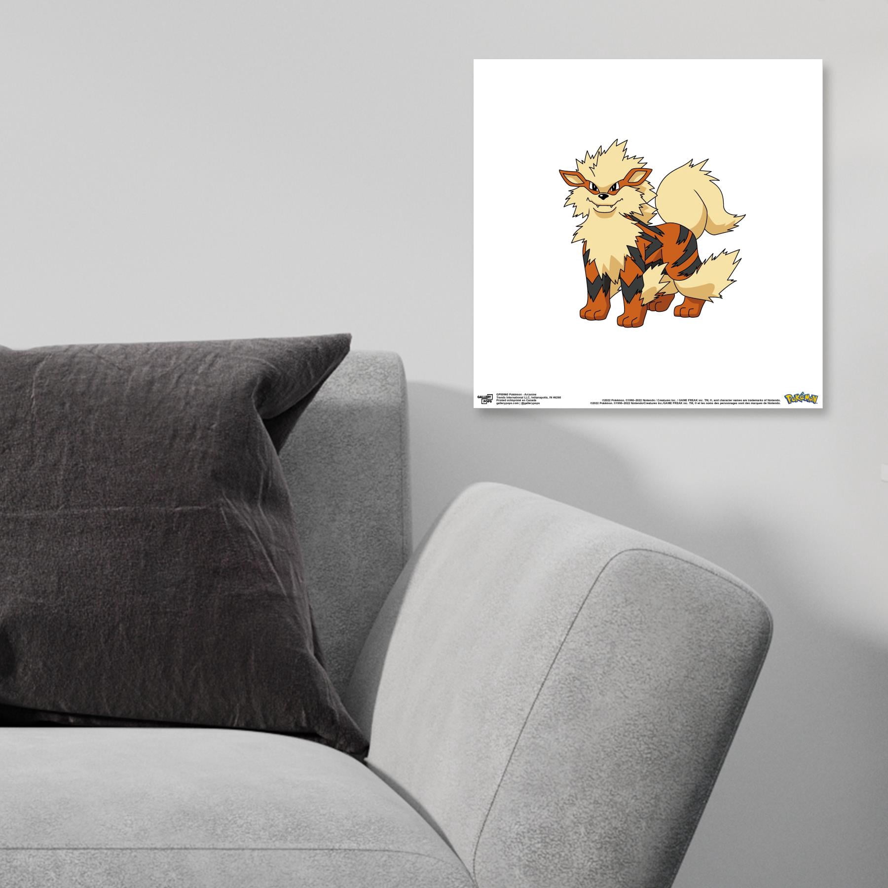 Gallery Pops Pokemon - Arcanine Wall Art, Black Framed Version, 12" x 12" - Walmart.com Gallery Pops Pokemon - Arcanine Wall Art, Black Framed Version, 12" x 12" - Walmart.com