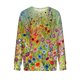 thumbnail image 4 of Sudadera Para Mujer Con Cuello Redondo, Moda de Otoño, Blusa Estampada de Manga Larga Para Mujer, Top Odeerbi  ODB150066, 4 of 5
