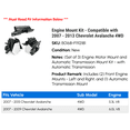 thumbnail image 2 of Engine Mount Kit - Compatible with 2007 - 2013 Chevy Avalanche 4WD 2008 2009 2010 2011 2012, 2 of 2