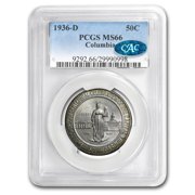 1936-D Columbia, SC Half Dollar MS-66 PCGS CAC