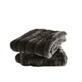 thumbnail image 3 of Home Soft Things Super Soft Decorative Pillow Covers, Set of 2, Charcoal, 26" x 26", 3 of 3