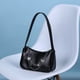 thumbnail image 4 of Bolso de mano con cadena de mariposa para mujer bolsa pequeña Ehuebsd de PU de Color puro para compras bandolera de una sola Correa, 4 of 9