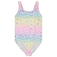 thumbnail image 3 of BTween Girls Multi Pack One Piece Swimwear Unique Colors and Patterns, Sizes 4-16 for Kids and Toddlers, 3 of 8