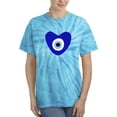 thumbnail image 1 of Evil Eye Heart Tie Dye Cyclone Women -Image by Shutterstock, Female XX-Large, 1 of 4