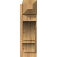 thumbnail image 2 of Ekena Millwork 7 1/2"W x 24"D x 24"H Balboa Smooth Craftsman Outlooker, Western Red Cedar, 2 of 4