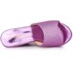 thumbnail image 4 of Sandalias de cuña sin cordones Allegra K Brillo Plataforma Púrpura 40, 4 of 6