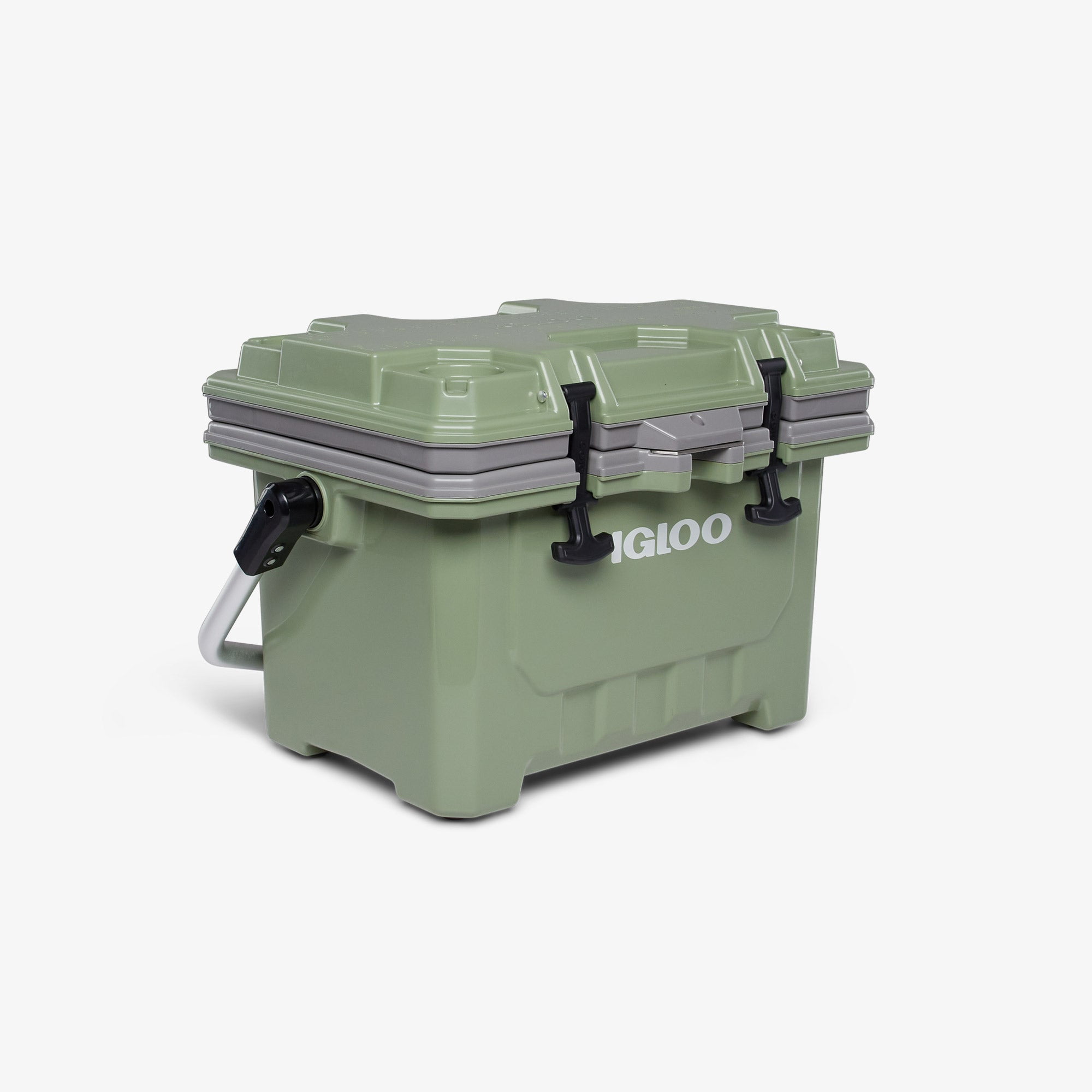 Igloo 24 qt IMX Ice Chest Cooler, Oil Green