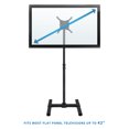 thumbnail image 5 of Mount-It! Portable TV Floor Stand,  Fits 13-42 inch TVs, Height Adjustable, Tilt, 5 of 8