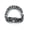 Black and white camouflage, variant on Paracord Bracelet – Adjustable – Features a Fire Starter and High-Decibel Survival Whistle – Suitable for Hiking, Camping, Fishing, and Hunting – Available in Multiple Colors
