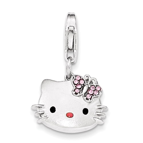Buckle-Down Suspenders-Hello Kitty W//dots /& Hearts Baby Pink//White//pin