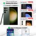 thumbnail image 2 of Entronix Heavy Duty Case Compatible with Galaxy S23 Ultra, Shockproof Hard Cover, Black, 2 of 8