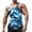Blue, variant on Men's Workout Tank Tops Camo Sleeveless Gym Muscle Workout Shirts Red XL