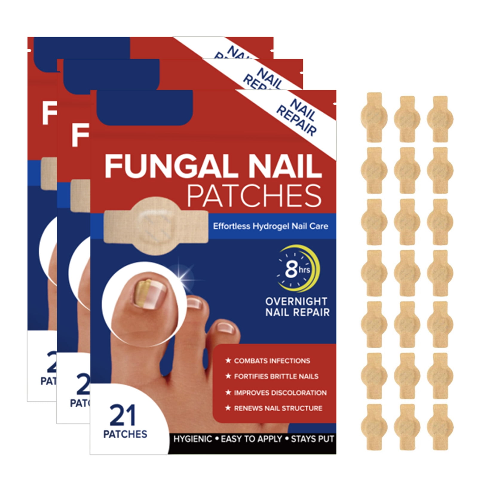 Maccibelle Nagelreparatur-Set – Professionelle Sofort-Reparatur Für Gebrochene, Rissige Nägel, Mit Gel & Puder