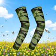 thumbnail image 4 of Children's Camouflage Cooling Arm Sleeves Kids UV Protection Sunscreen Quick Dry Straight Arm Guards for Outdoor Sports Cycling Running Fishing Everyday Casual Activewear Accessory, 4 of 6