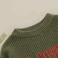 thumbnail image 4 of Toddler Baby Girl Boy Christmas Sweaters Knit Long Sleeve Crewneck Warm Pullover Sweatshirt Tops Cute Fall Winter Clothes, 4 of 7
