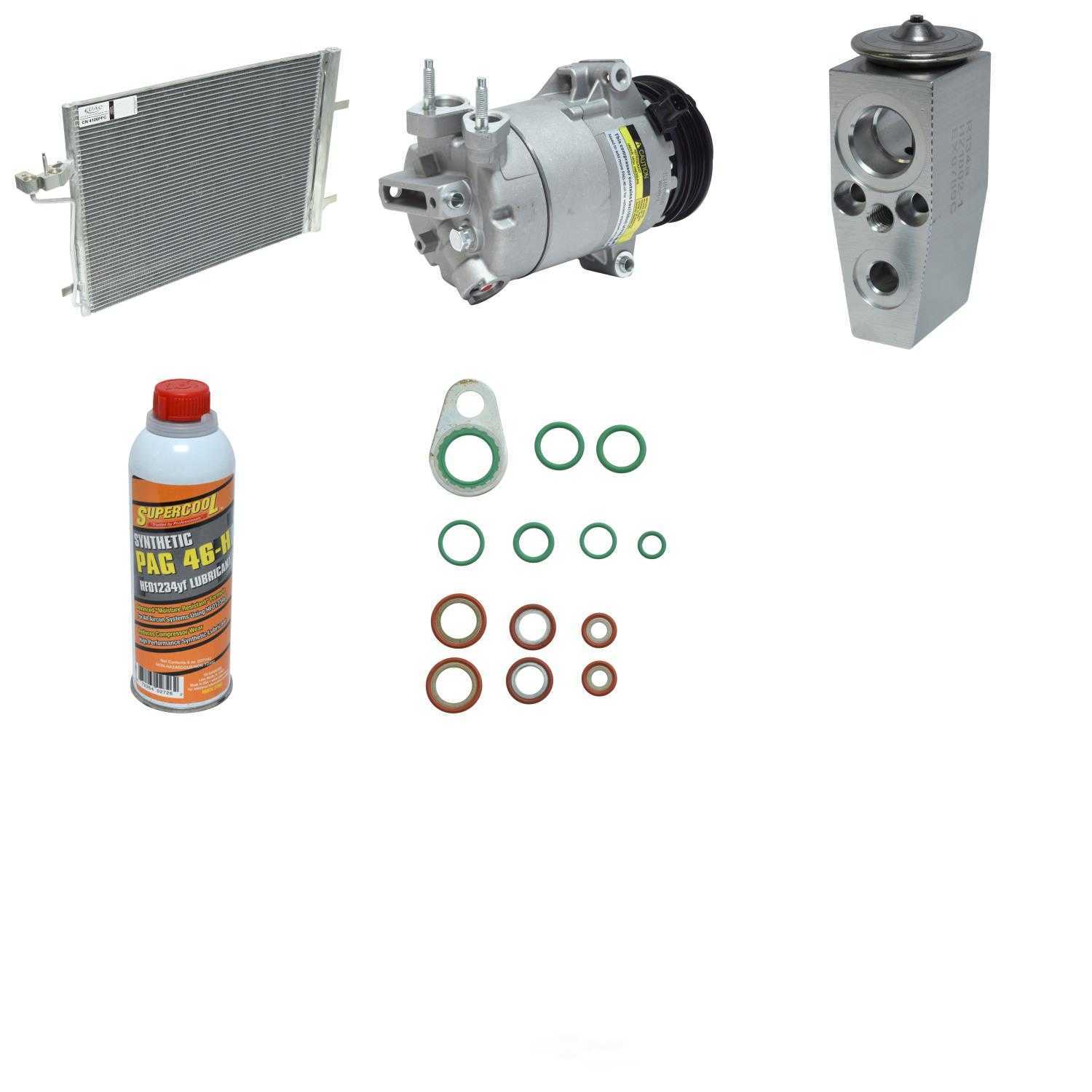 UAC KT 6307A Compressor-condenser Replacement Kit