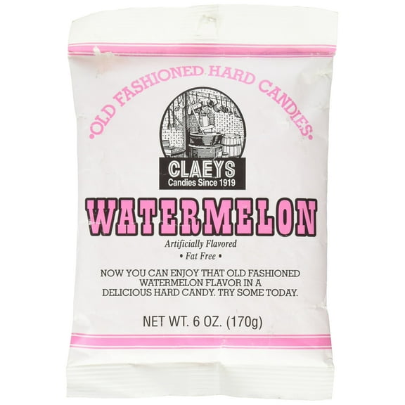 Claeys Old Fashioned Hard Candy, MDA05 Watermelon, 6 Ounce