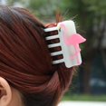 thumbnail image 6 of Pink and Purple Iridescent Flamingo Hair Claw Clip Personalized Acetate Novelty Hair Claw for Women Gift 1 Piece, 6 of 8