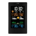 thumbnail image 2 of Station Météo Sans Fil Météo Extérieure Intérieure avec Capteur Thermomètre Numérique Moniteur Hygromètre avec Réveil Phase de Lune Ajustablt Rétro-Éclairage Mode Soze, 2 of 7
